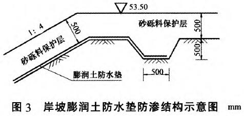 人工湖膨潤(rùn)土防水毯